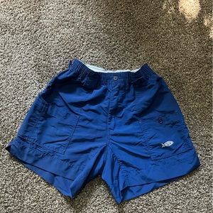 Boys navy Aftco shorts, size 30, excellent condition!